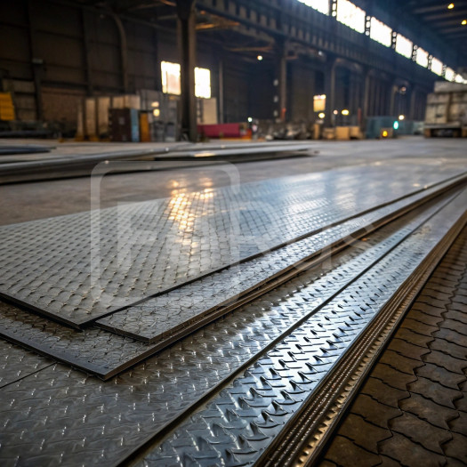 Лист алюминиевый рифленый квинтет 1,5х800 мм Д1 ТУ 1-801-20-2008