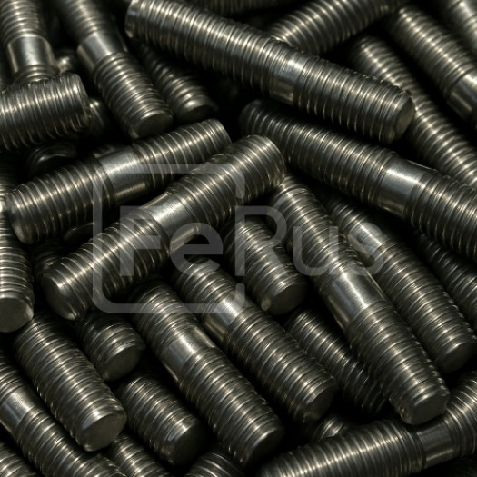 Шпилька дюралюминиевая М20 шаг резьбы 2,5 мм Д16П ГОСТ 1759.0-87