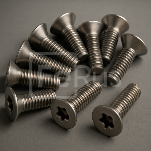 Винт титановый М6х20 ВТ16 ОСТ 1 00552-72