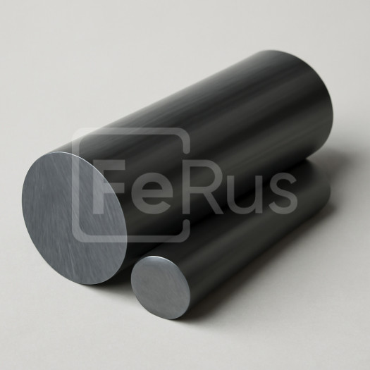 Стержень темно-серый 110х2000 мм PVC-CAW ТУ 22.21.10-011-17152852-2019