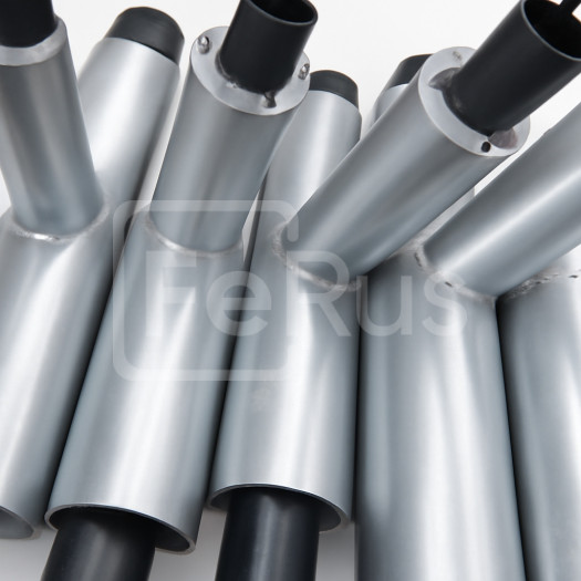 Тройник ППУ ПЭ с МЗИ 40-32 Ст3сп ГОСТ 3262-75 тип 1